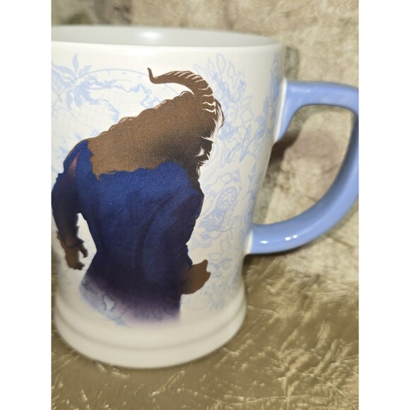 Disney Store Beauty and the Beast Mug – Belle & Beast Silhouette – Genuine... - Picture 3 of 7